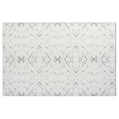 Modernes Schwarz-weißes Marmormuster Stoff (Fat Quarter (45,7 x 55,9 cm))