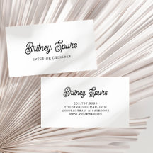 Modernes Schwarz-weißes Personalisiertes Monogramm