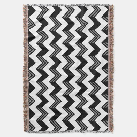 Modernes schwarzer, grauer, weißer decke (Vorderseite Vertikal)