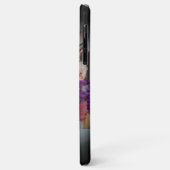 Modernes Schwarzes Foto Collage 6 Bild iPhone Case (Hinten/Links)