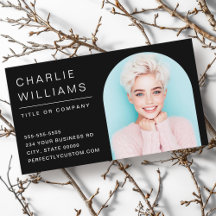 Modernes Schwarzes Foto