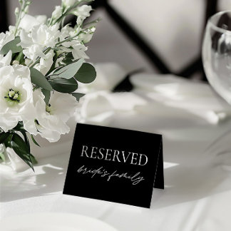 Modernes, schwarzes Hochzeitssymbol Einladung