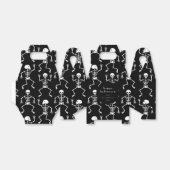 Modernes schwarzes Loch Halloween Geschenkschachtel (Ungefaltet)