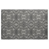 Modernes, schwarzes Palmenblättermuster Stoff (Fat Quarter (45,7 x 55,9 cm))