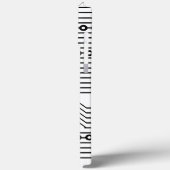 Modernes schwarzes Retro-Computergehäuse Case-Mate iPhone Hülle (Rückseite / Links)