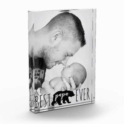 Modernes schwarzes u. weißes bestes fotoblock (Links)