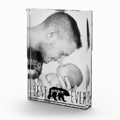 Modernes schwarzes u. weißes bestes fotoblock (Rechts)