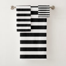 Modernes Schwarzweiss-gestreiftes