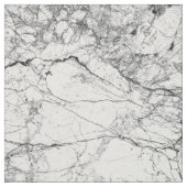 Modernes Schwarzweiss-Imitat-Marmormuster Stoff (Muster)