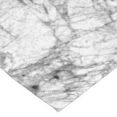Modernes Schwarzweiss-Imitat-Marmormuster Tischdecke (Schrägansicht)