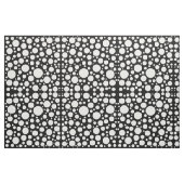 Modernes Schwarzweiss-Tupfen-Muster Stoff (Yard (91,4 cm))