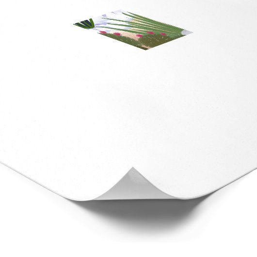 Modernes Schwimmbad Haus aus dem Mittelalter Extra Poster (Ecke)