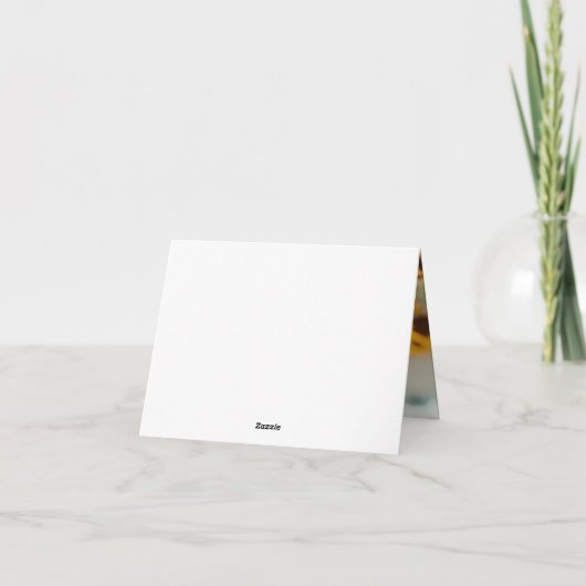 Modernes Script 2 Foto Abschluss Dankeskarte (Rückseite)