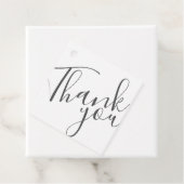 Modernes Script Business Danke Tags Geschenkanhänger (Beispiel)