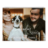 Modernes Script Calendar Family Erinnerungen Multi Kalender (Titelbild)
