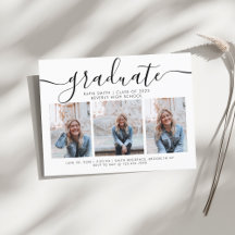 Modernes Script Calligraphy Abschluss 3 Foto