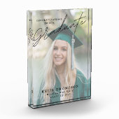 Modernes Script-Foto-Abschluss Fotoblock (Links)