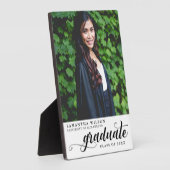 Modernes Script-Foto-Abschluss Fotoplatte (Seite)