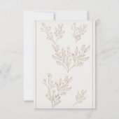 Modernes Script Foto Hochzeit Vielen Dank Karten (Rückseite)