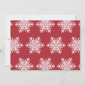 Modernes Script glaube Foto Feiertagskarte (Rückseite)