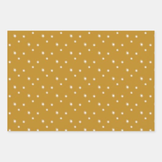 Modernes Script MERRY CHRISTMAS Lights Black Gold Geschenkpapier Set (Vorderseite 2)