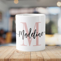 Modernes Script Monogram Custom Jumbo