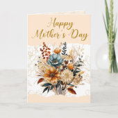 Modernes Script Mother's Day Beige Scripture Foto Karte (Vorderseite)