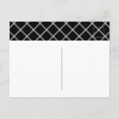 Modernes Script Neue Zuhause Moving Ankündigung Po Postkarte (Rückseite)