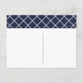 Modernes Script - Neuer Zuhause-Moving-Ankündigung Postkarte (Rückseite)