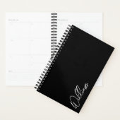 Modernes Script Personalisiert Name Planner Planer (Anzeige)