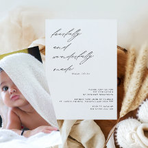 Modernes Script Psalm 139 Baby Dedication Foto