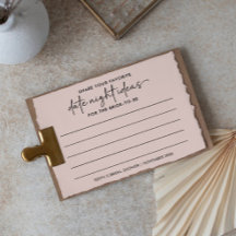 Modernes Script-Roush Date Night Ideas Brautparty