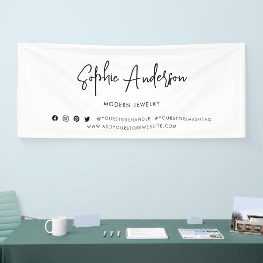 Modernes Script Social Media Branding-Marketing Banner (Messe)