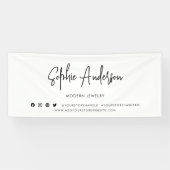 Modernes Script Social Media Branding-Marketing Banner (Horizontal)