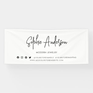 Modernes Script Social Media Branding-Marketing Banner