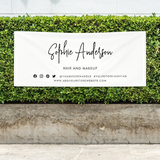 Modernes Script Social Media Branding-Marketing Banner