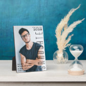 Modernes Script Trendy Abschluss Typ Foto Fotoplatte (Seite)