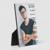 Modernes Script Trendy Abschluss Typ Foto Fotoplatte (Seite)