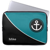 Modernes See Laptopschutzhülle (Vorderseite)