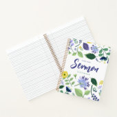 Modernes Sermon-Notebook Notizblock (Innenseite)