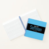 Modernes Sermon-Notebook Notizblock (Innenseite)
