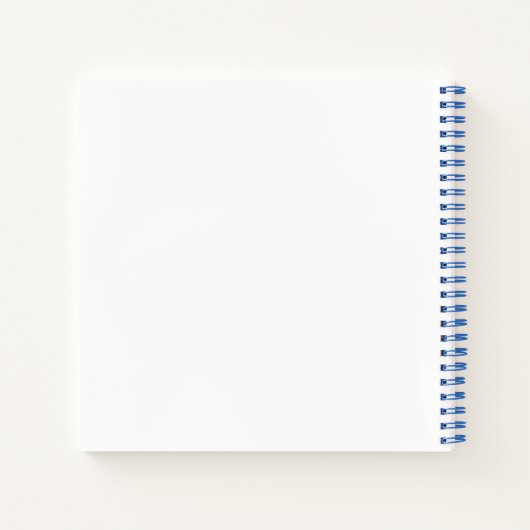 Modernes Sermon-Notebook Notizblock (Rückseite)