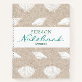 Modernes Sermon-Notebook Notizblock (Vorderseite)