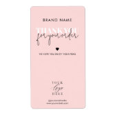 Modernes Siegel für Minimalistische Produktverpack (Vorne)