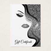 Modernes Silber mit Glitzer-Effekt (Vorderseite)