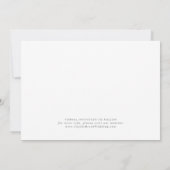 Modernes Silver 3-Fotopatalog Save the Date (Rückseite)