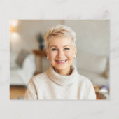 Modernes Silver Confetti Glitzer 50. Geburtstag Fo (Rückseite)