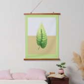 Modernes Single Wandteppich Mit Holzrahmen (Schlafzimmer)