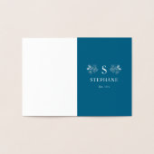 Modernes Sitzkissen Folienkarte (Innenseite)