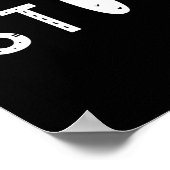 Modernes Skandalalphabet-Kinderzimmer Poster (Ecke)